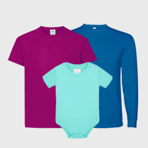 Catalogue complet de t-shirts pour enfants