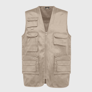 Gilets multipoches pour le travail et les ONG